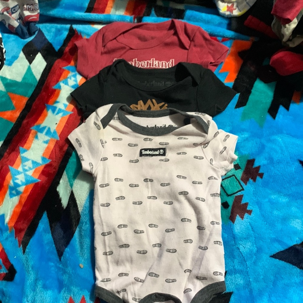 Set 3 timberland onesies